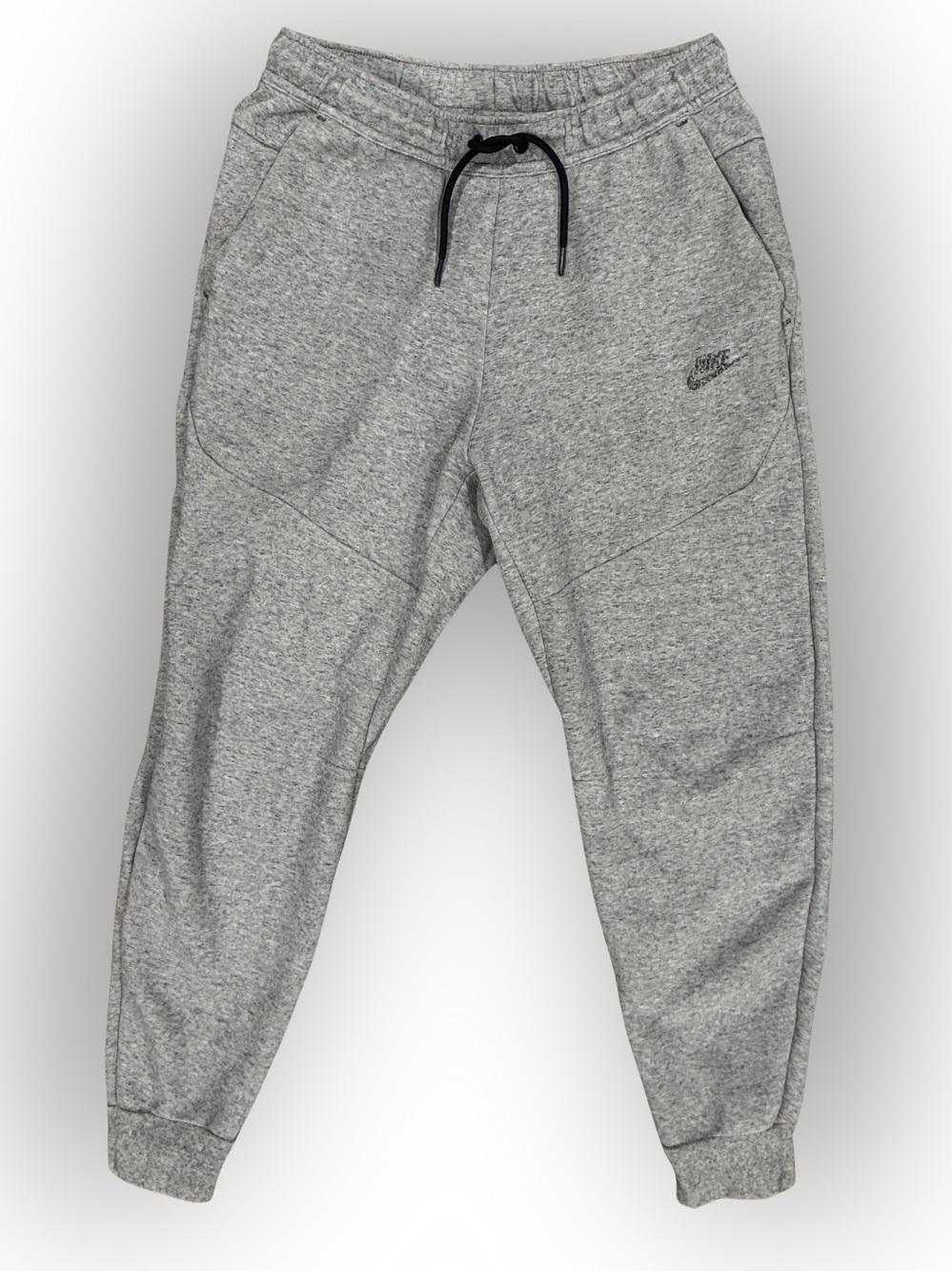 Vintage Y2K Nike Sportswear Men's Gray  Tech Fleece Joggers DD4706-010